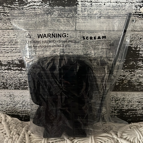 Collectible Scream Ghostface drink cup with straw from Cinemark theaters. - Picture 2 of 4